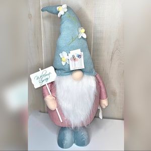 Welcome Spring Gnome 2.5’ Tall